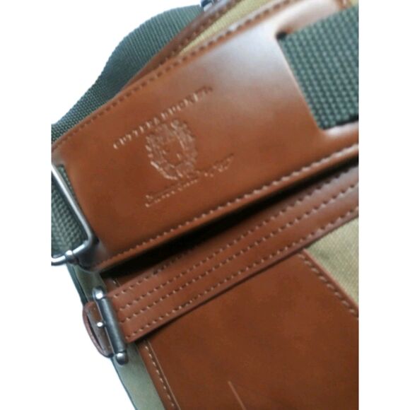 Cutter & Buck Messenger Bag Legacy Cotton 17 Inch Logo "National Life Group" - Picture 4 of 8